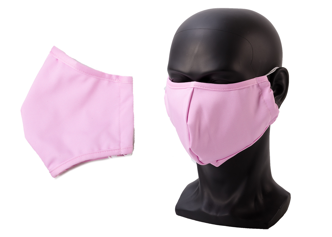(image for) Anti-dust 100% Pure Cotton mask Face Cover Unisex PINK